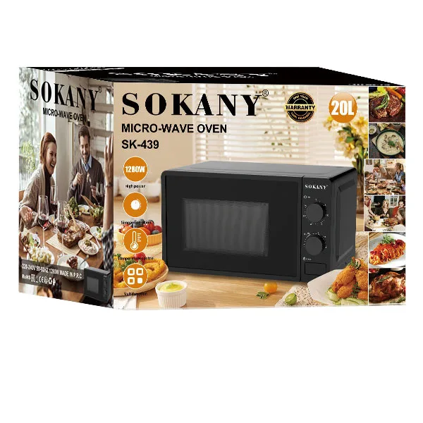 Горячая Распродажа микроволновая печь Sokany 20 л бытовая техника для приготовления