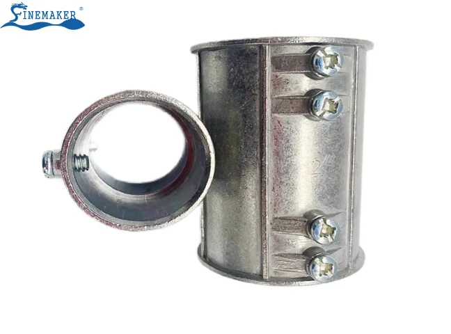 Aluminum - EMT Coupling Conduit Fittings Screw Straight Fittings EMT Connector