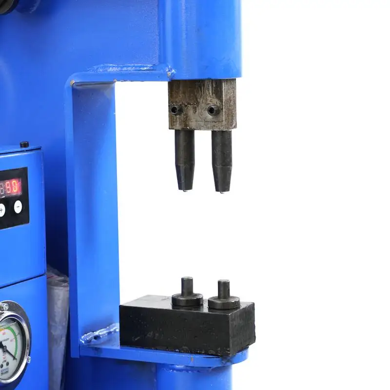 2023 Double Head Pneumatic Electric Brake Pad Riveting Machine