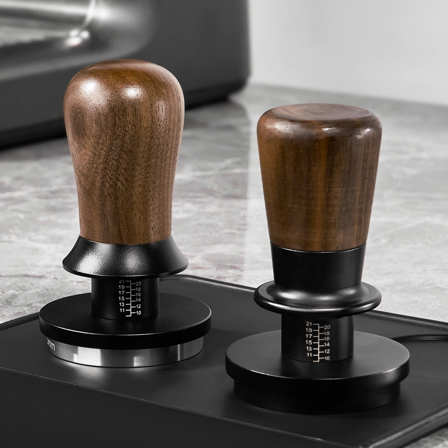 Espresso Accessories Stainless Steel Coffee Bean Press Powder Coffee Tamper 51mm 53mm 58mm 58.5mm Espresso Coffee Tamper