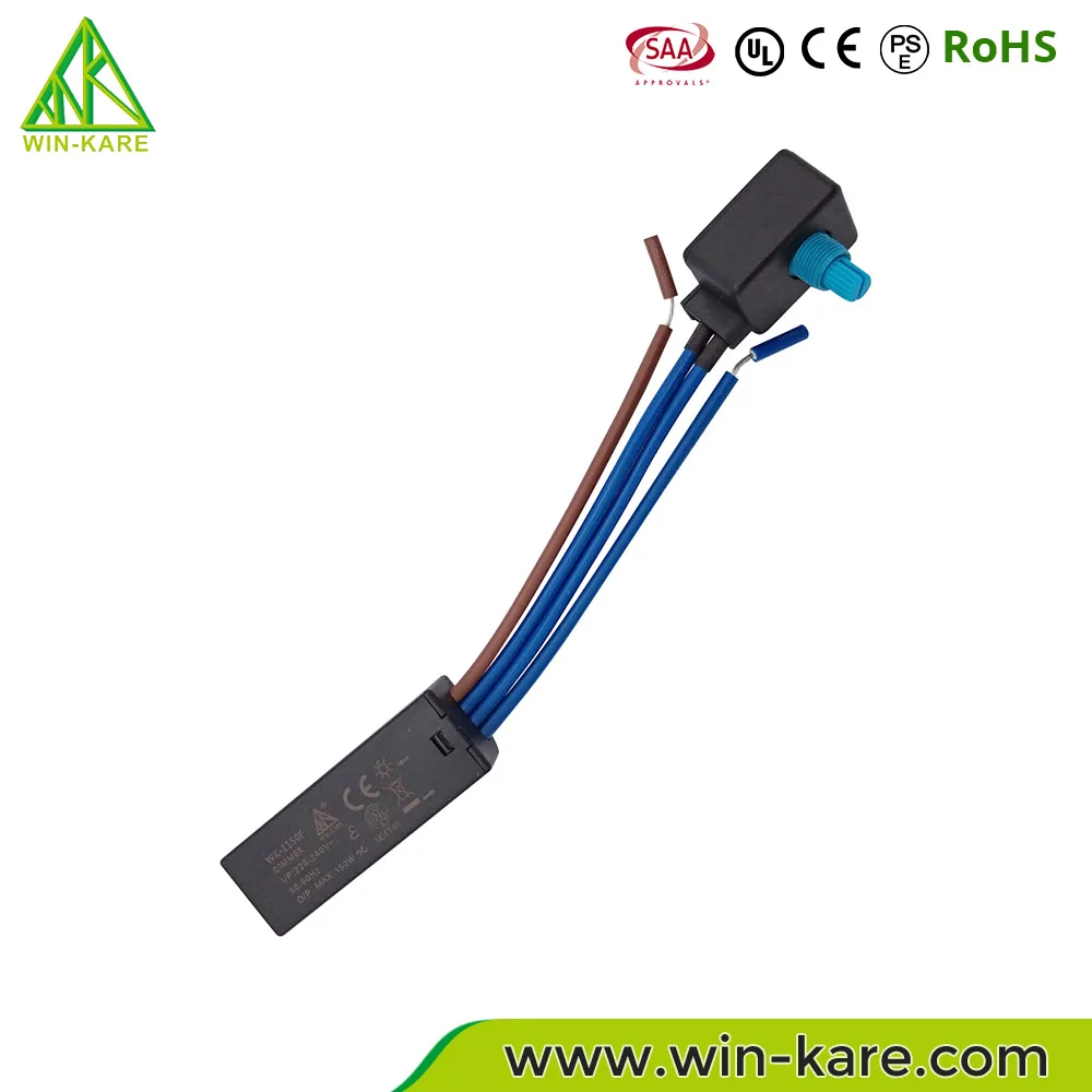 LED Knob Dimmer One Channel SCR 220V  Max 150W Manual Switch LED manual dimmer for Triac led lamp