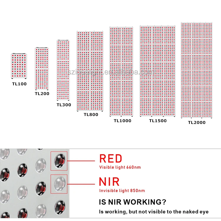 Высококачественная портативная лампа для лечения 630 нм 850 нм, красная светодиодная лампа для лечения здоровья и красоты