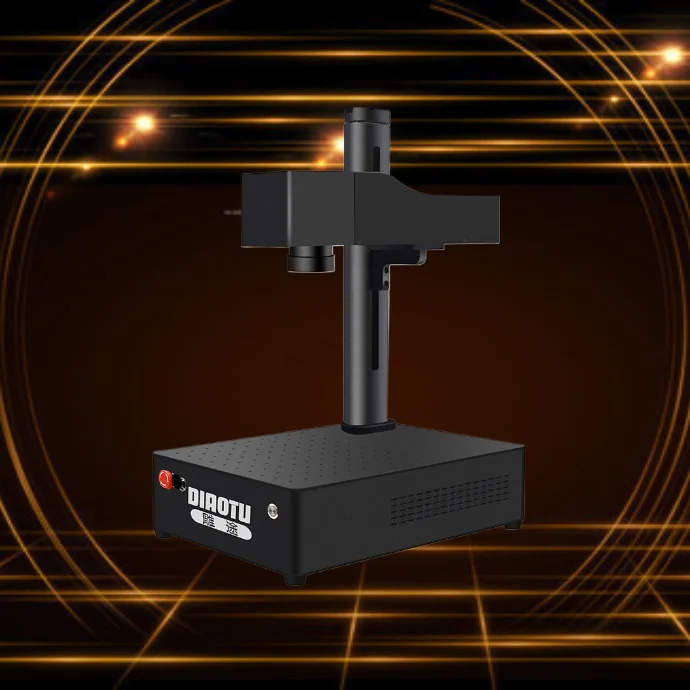 Stone Subsurface 3d Laser Engraving Machine Glass Blockembroidery Crystal Commarker B3-3D Plastic Fiber Laser 30W Power