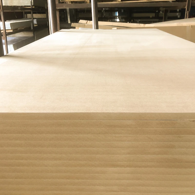 Chinese Factory Price E0 E1 E2 6mm / 9mm / 12mm / 18mm Mdf Board Prices / mdf for decoration/furniture/door skin/cabinets