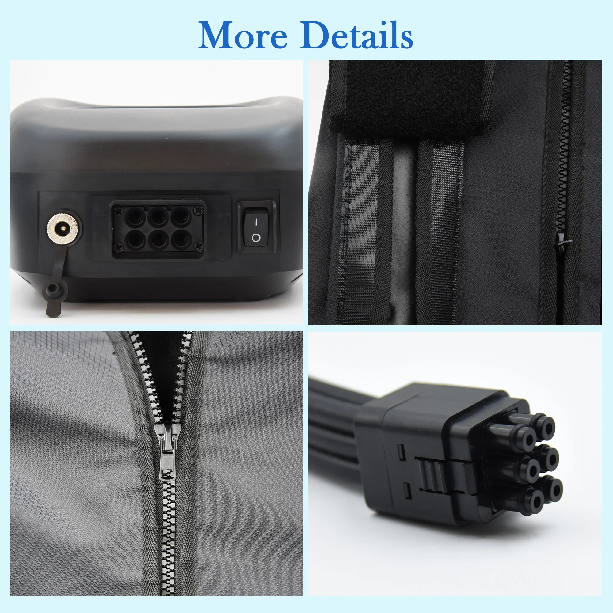 System Pneumatic Air Compression Pressure massage Leg Massager Recovery Boots