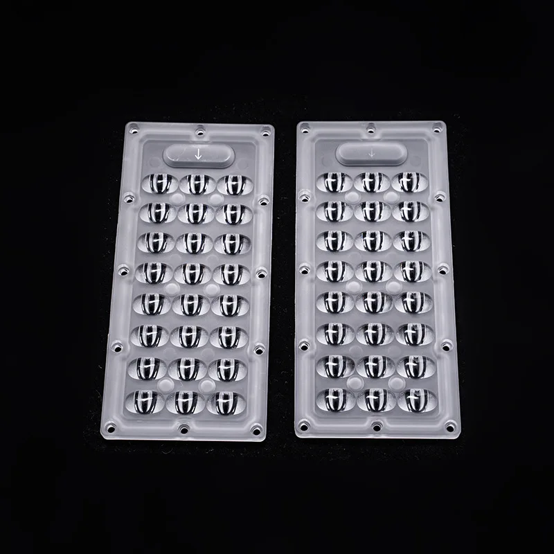 high quality High temperature resistant 2835 3030 optic pmma pc cover lenses led street light 80 degree  in China