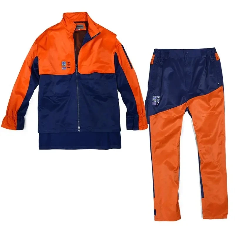 Защитная Рабочая Униформа для бензопилы, брюки с защитой от порезов