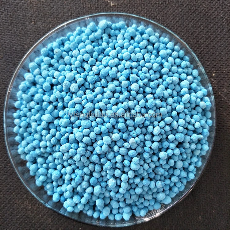 Factory Direct Sale NPK 8-20-14+5S Granular Fertilizer Low MOQ