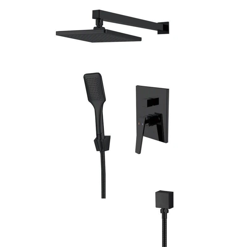 Two Funtion Bathroom Wall Mounted Brass Body Shower Set bath room shower set