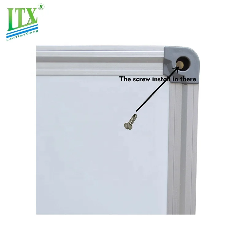 Whiteboard 7 layer corrugated cardboard writing surface magnetic white board