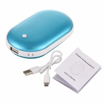 
Portable Pocket Heaterhand Warmer 5200mah 2-in-1 Mini Power Bank 