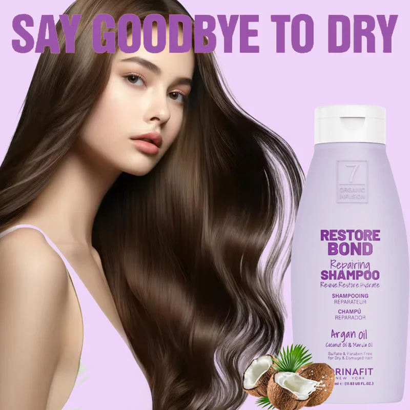 Collagen turkish clarifying organic Custom Oem Odm Shampoo base sulfate free Repairing Revive Argan Coconut Marula oil shampoo