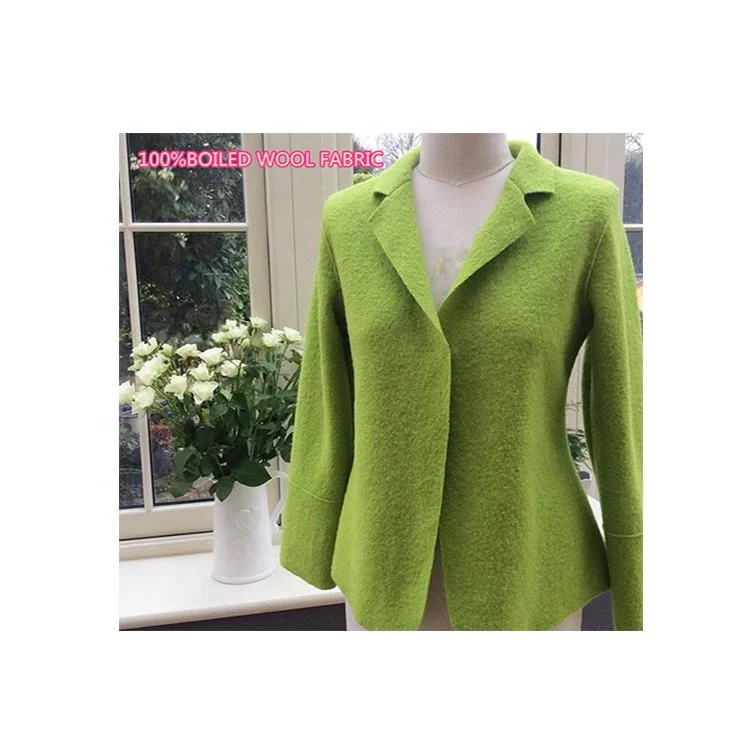 Самая конкурентоспособная цена горячая распродажа высокое качество наш кулак продукт 100% шерсть вареная шерстяная ткань