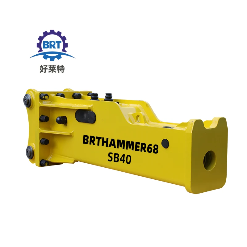 Rock crusher for excavator high quality sb20 sb30 sb40 rock breaker seal demolition rock breaker excavator hydraulic hammer