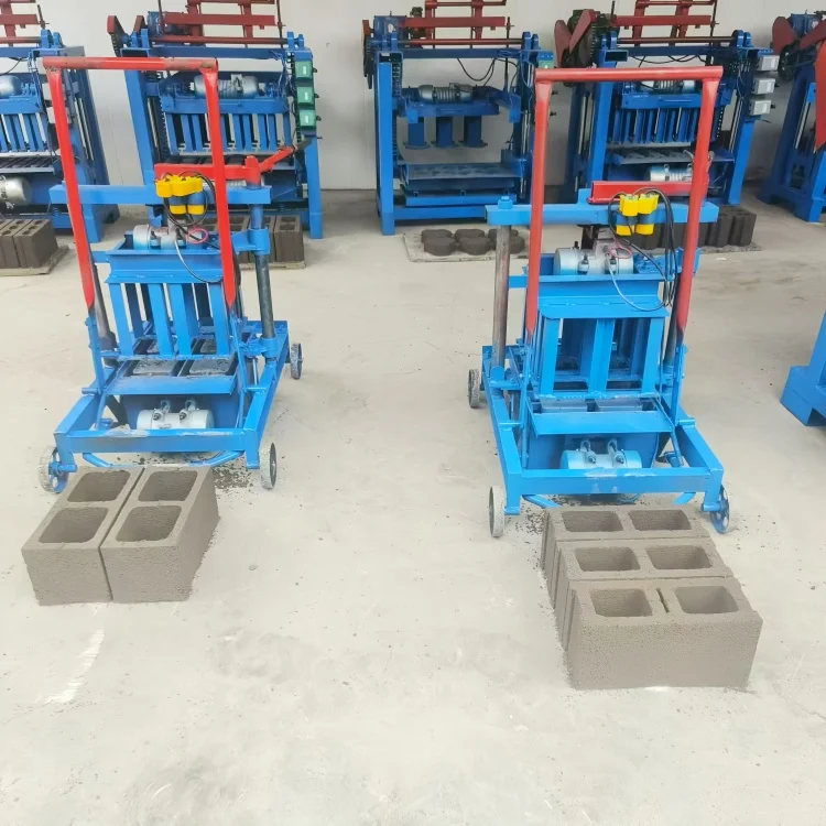 Diesel Engine Fly Ash Cement Concrete Hollow Block Forming Machine Electric Pavement Solid Brick