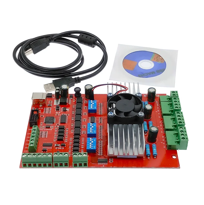 MACH3 CNC USB 100Khz 3 axis interface driver motion controller driver breakout board