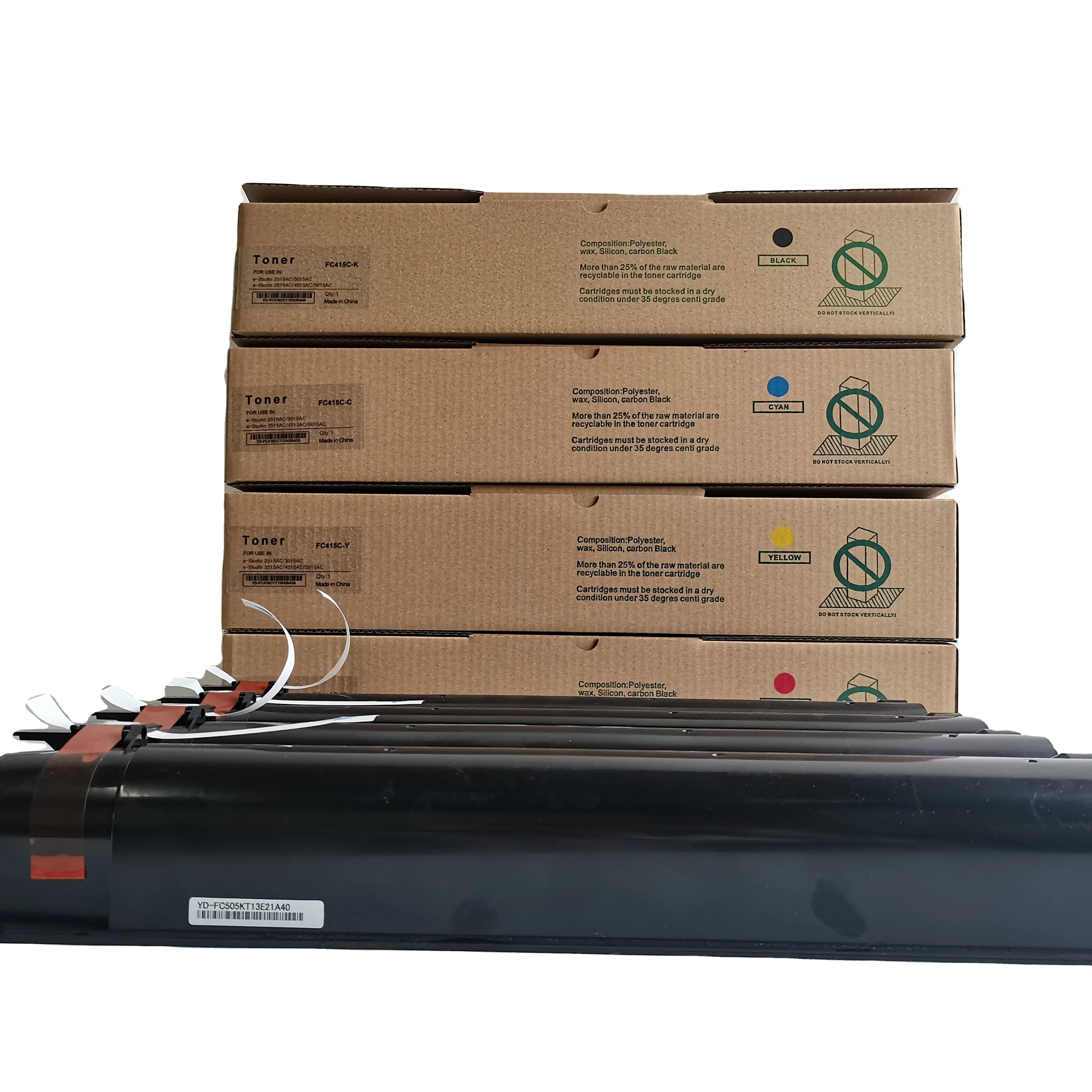 YUNLI WTFC415 T-FC415 Toner Cartridge For Toshiba E-studio 2010ac 2510ac 2515ac 3015ac 3515ac 4515ac 5015 Copier Toner Powder