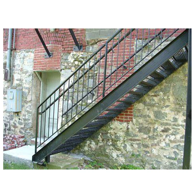 Good Price Durable Exterior Stair Project Used Outdoor Mental Staircase Grid Style Stairs