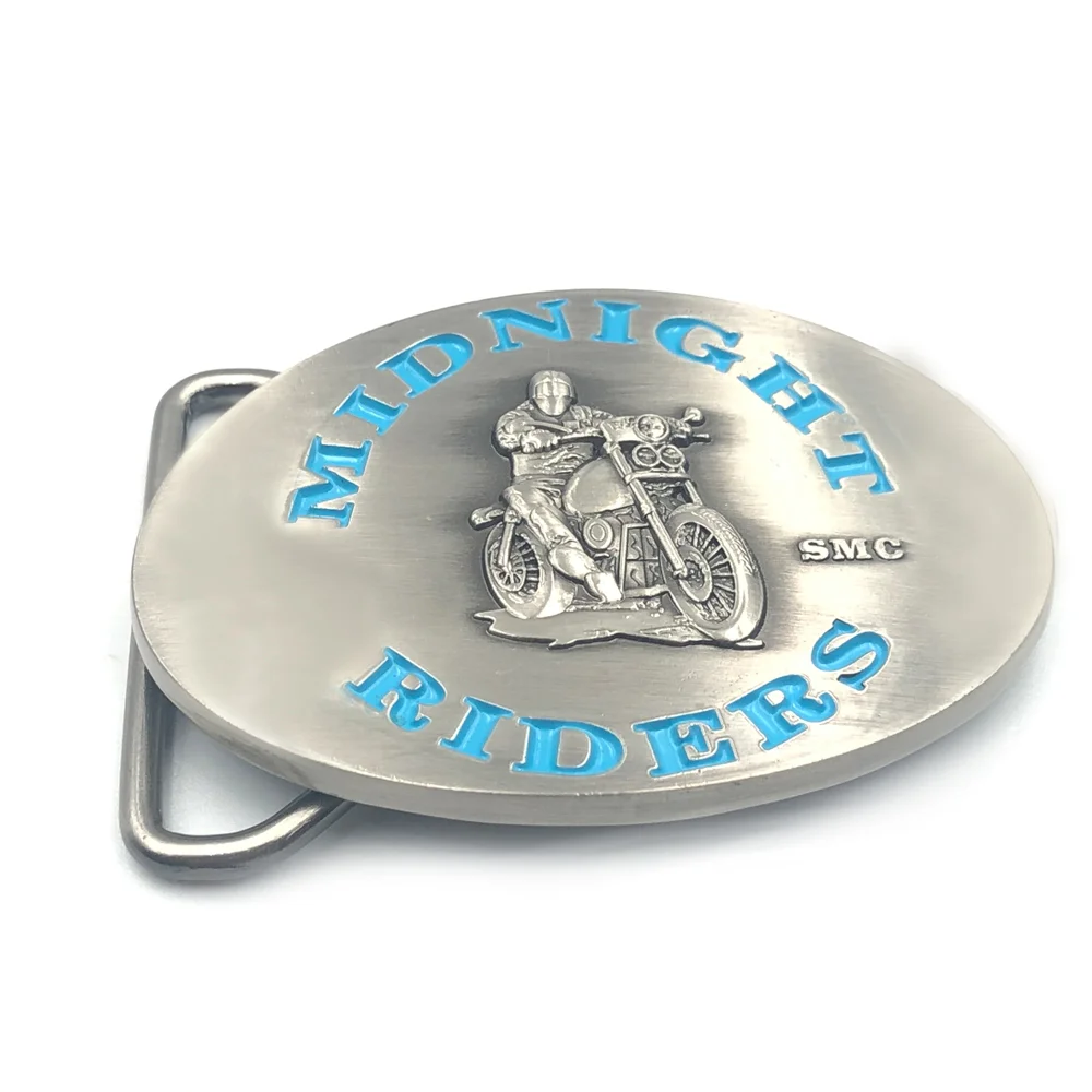 Оптовая продажа старых металлических пряжек из цинкового сплава с логотипом на заказ