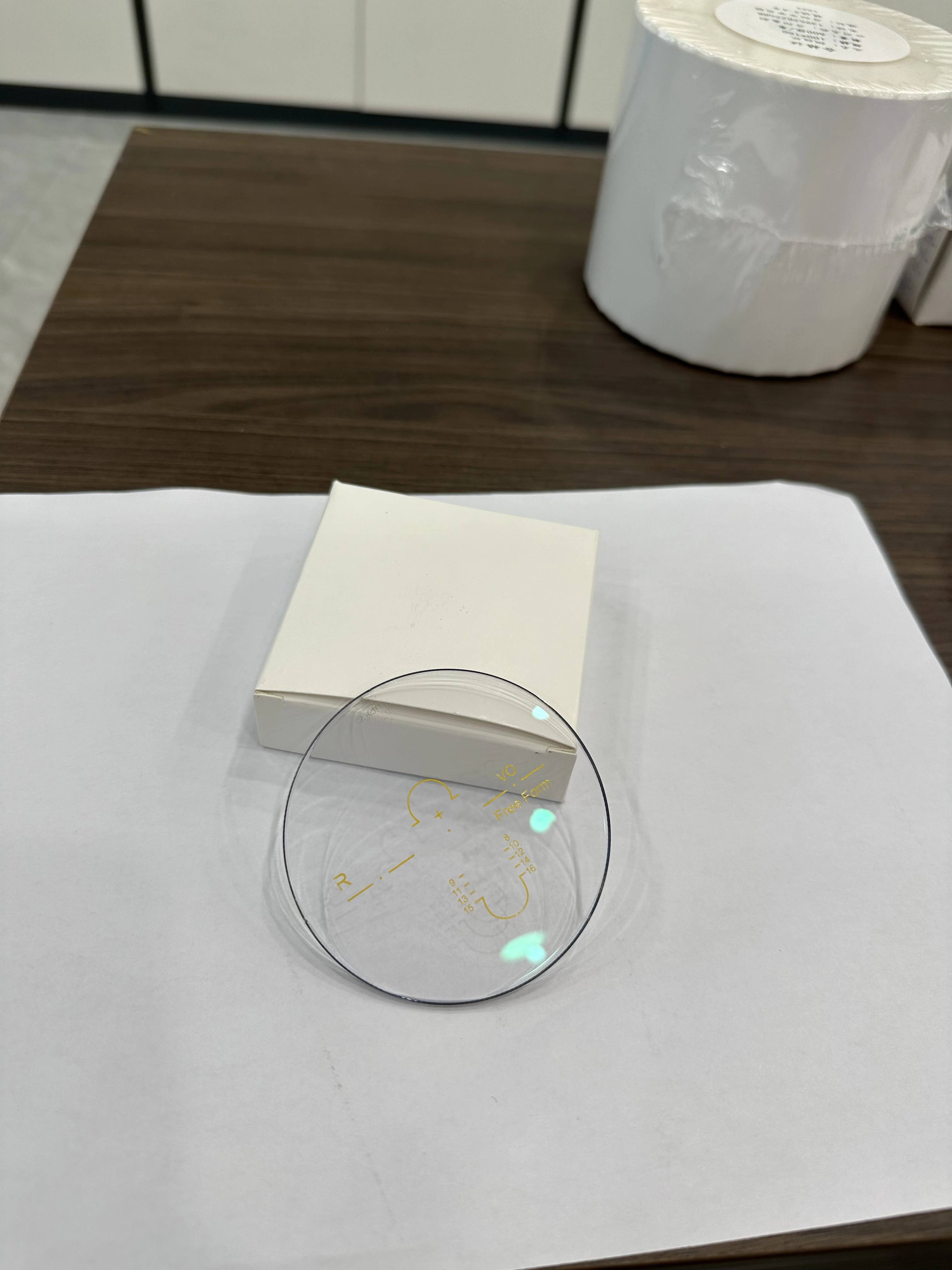 Hot Sale Radiation Protection 1.56 Index Progressive Optical Lens Photo Grey and Brown Blue Cut Lenses