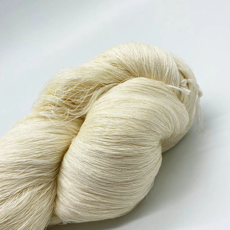spun silk yarn The price is cheap Supplier manufacturing