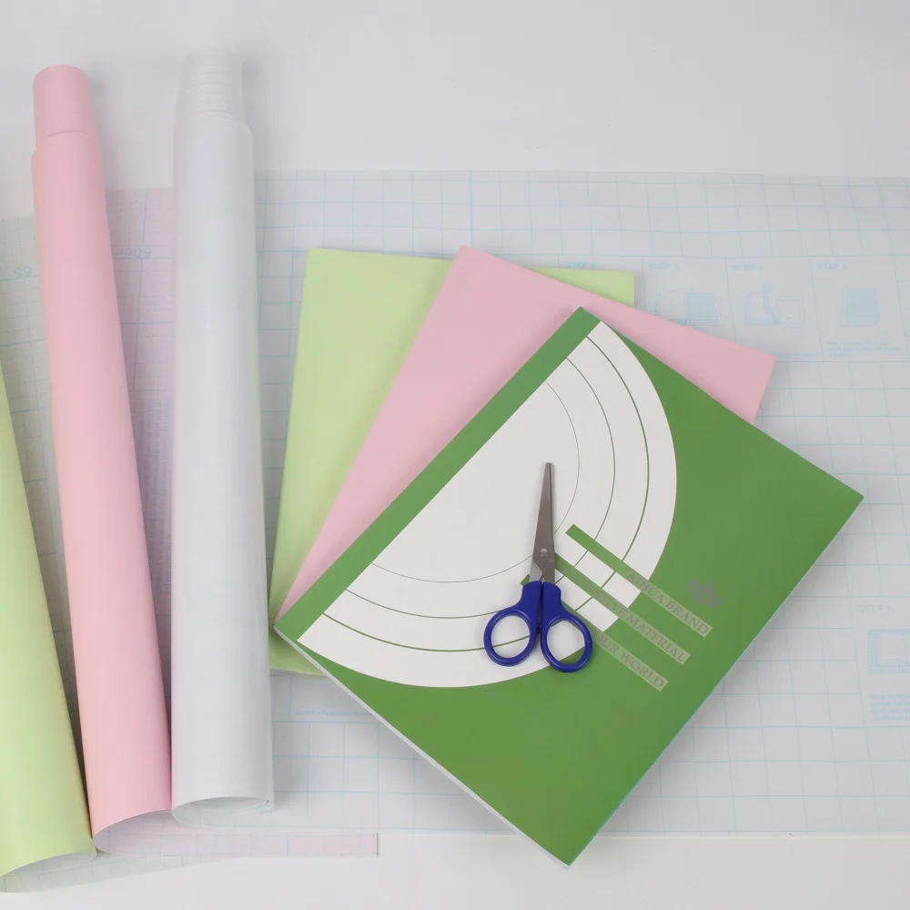 Школьные принадлежности пластиковый самоклеящийся Чехол-книжка с отрезными