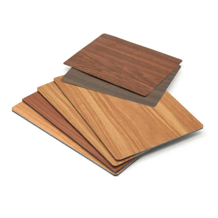 Alucobond 2-8mm PVDF Fireproof Panel continuously aluminum composite panel exterior wall cladding sheets