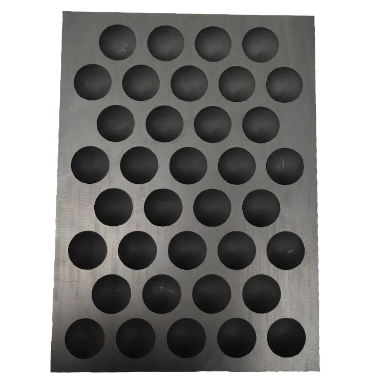 High temperature resistance good oxidation resistance 10ozt graphite mold for silver melting