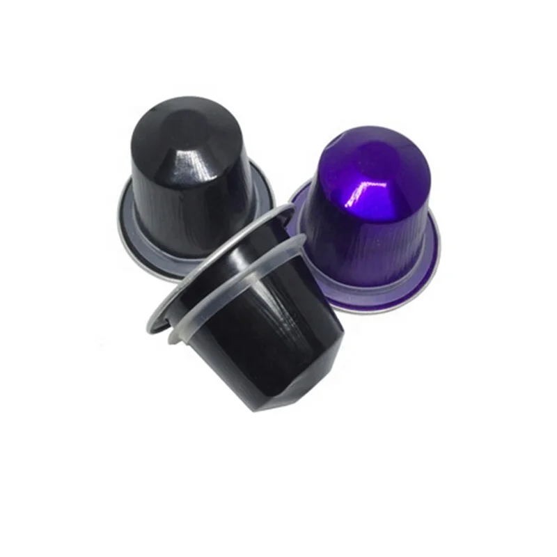  Индивидуальная маленькая кофейная капсула nespresso из алюминиевой фольги с крышкой портативная цветная