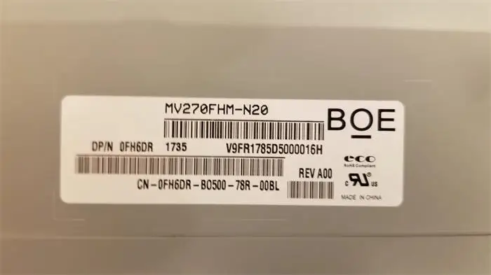 MV270FHM-N20 BOE 27-inch IPS TFT LCD panel HD display 1920*1080 Optional touch screen and circuit board