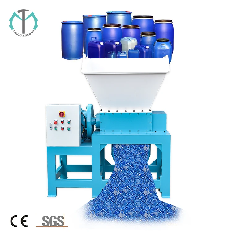 Environmental Protection Double Shaft Shredder Wood Shredder Machine Wood Sheet Shredder
