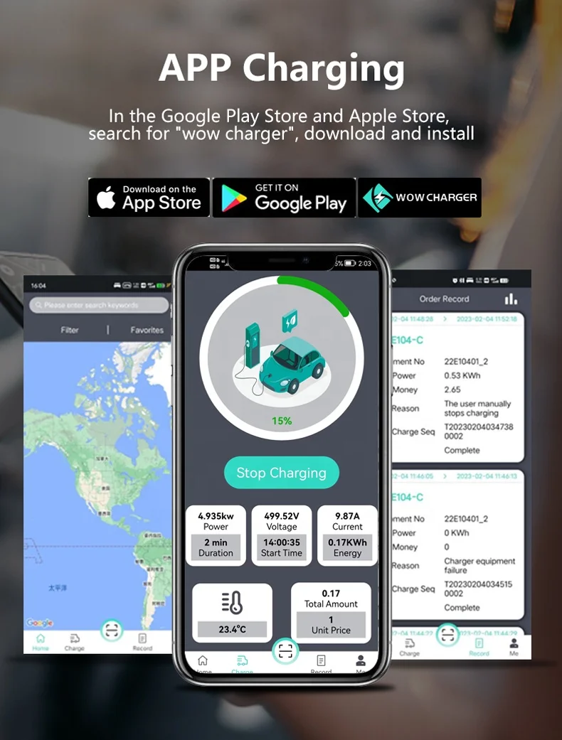 Bluesky 380v 60kw 120kw Electric Car Charging Station Fast Electric Car Dc Ev Charger Station with Advertising Screen For Car