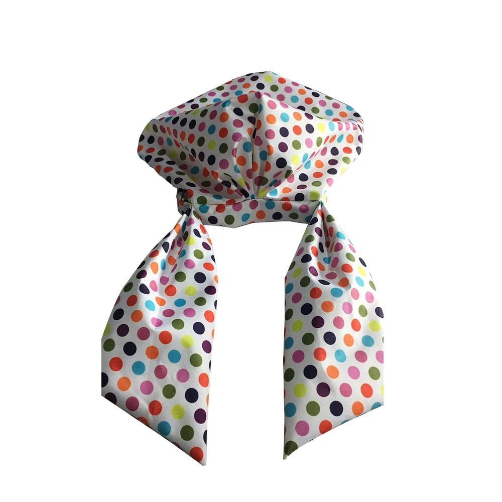 Новый дизайн Oem, шапочки для душа, Индивидуальные Женские многоразовые модные дизайнерские шапочки для душа