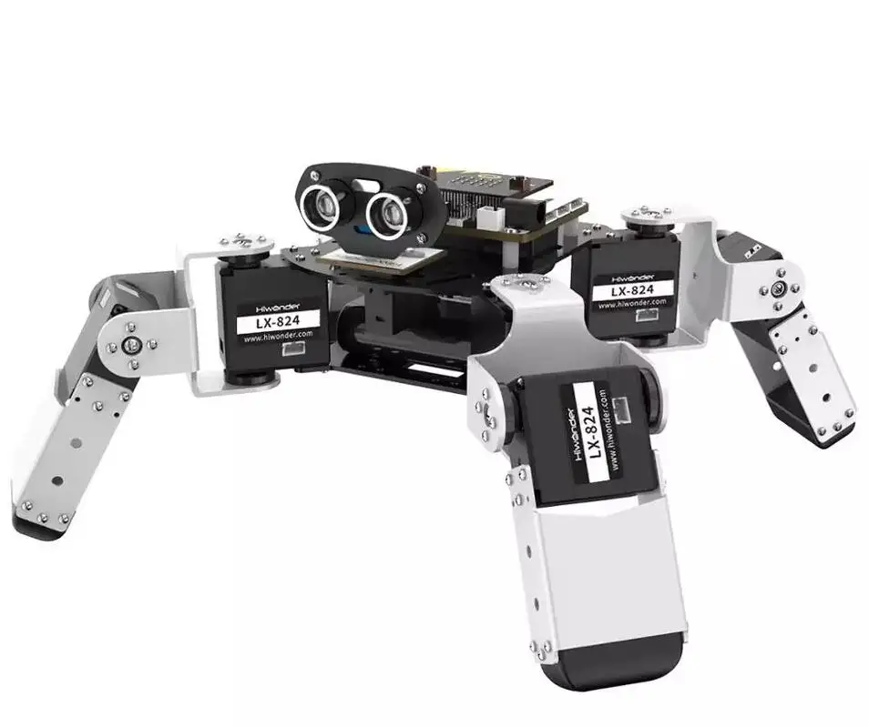 Hiwonder Alienbot Kids STEAM Education Multi-Legged Robot Radio Control Toy Programmed Quadruped Robot Code Learning Micobit