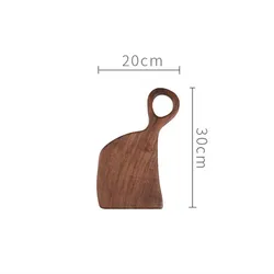 Black walnut wooden steak board bread food supplement fruit cutting board solid wood cutting board