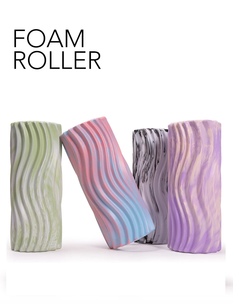 45/33*14cm Hollow Pain Relief Gym Yoga Column Fitness Equipment Massage Stick Muscle Relaxation Roll Yoga Foam Roller