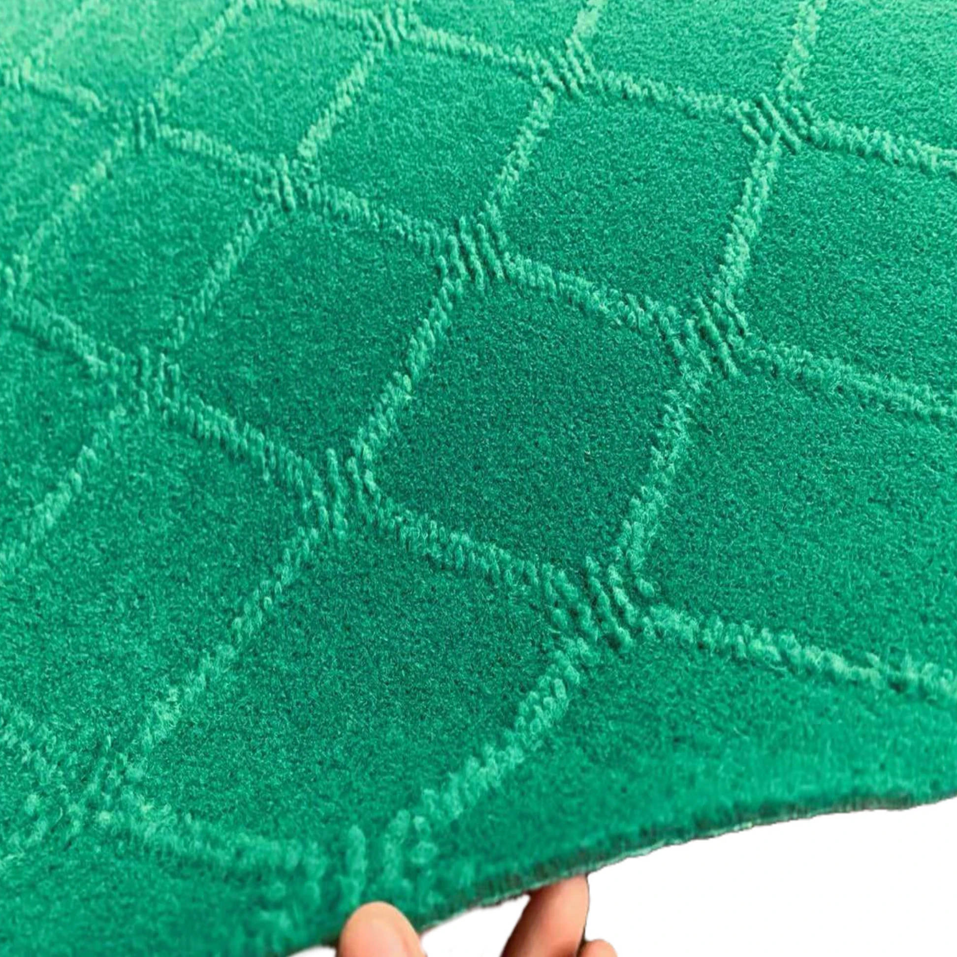 Wholesale cheap high quality anti-slip floor double colors jacquard carpet