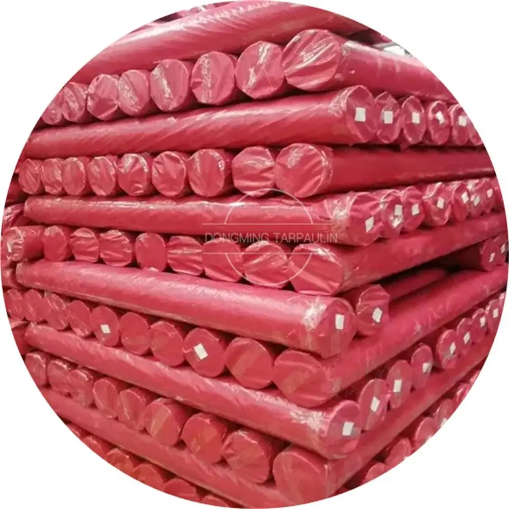 Various Colors yellow Coated PE Woven Fabric Canvas waterproof fire-proof HDPE tarpaulin covers