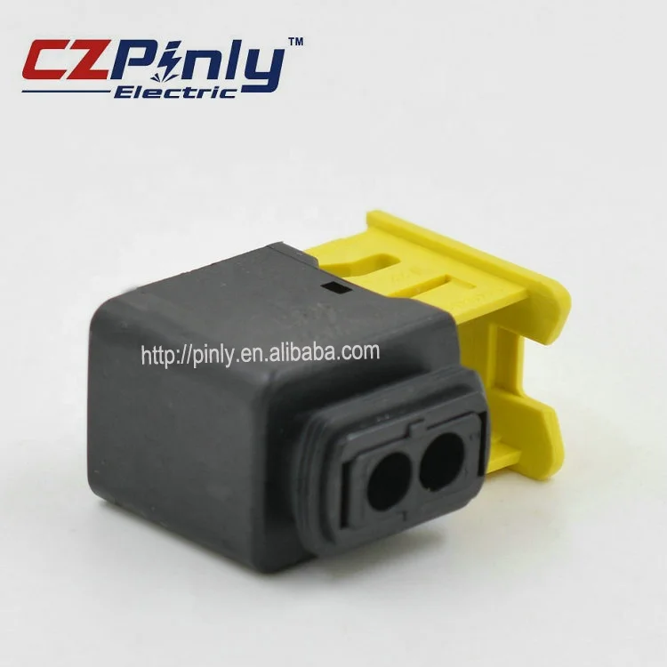 Waterproof Wiring electrical 1 2 Pin AMP TYCO car Connector 1-1418483-1