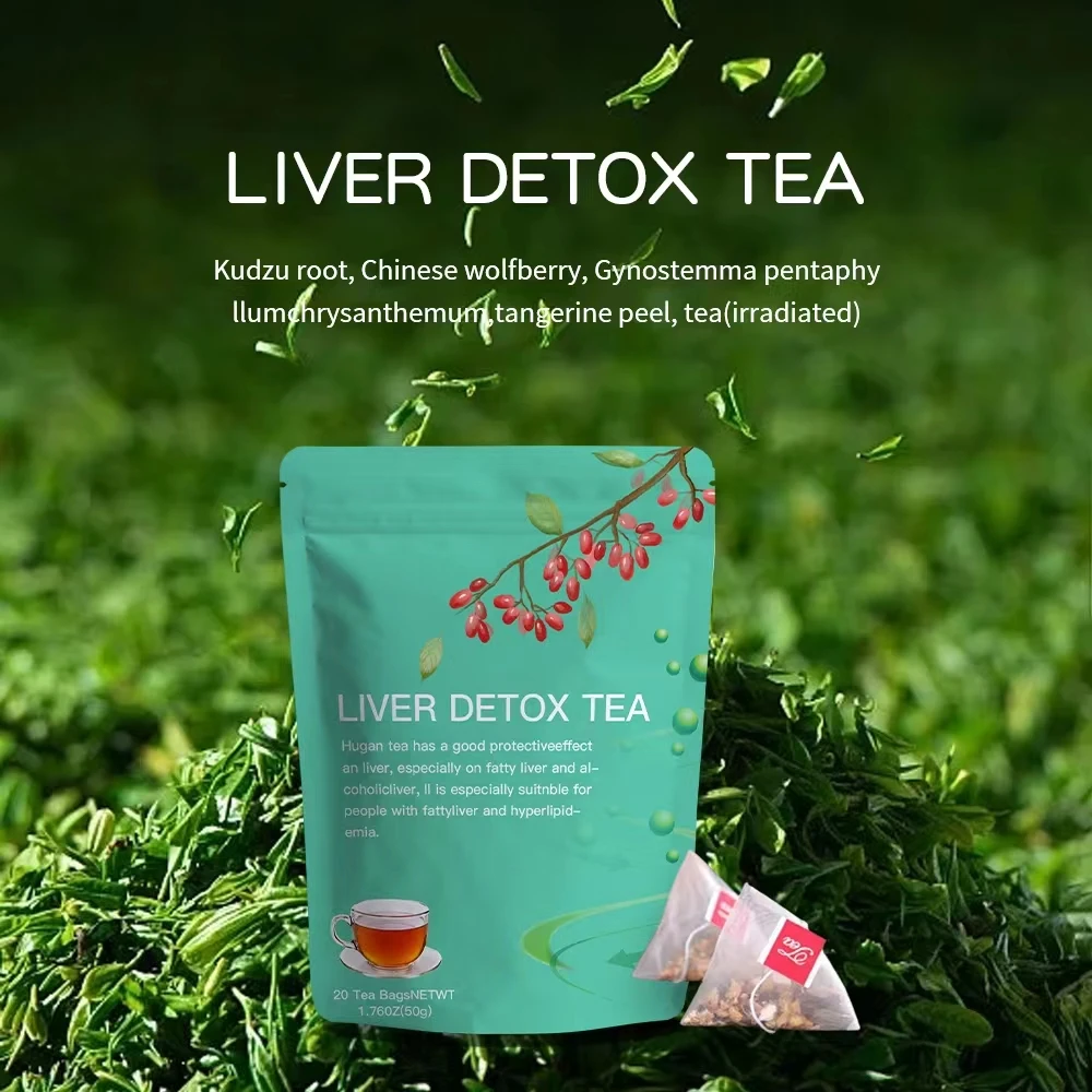 Wholesale Liver Tea Formula Chrysanthemum Cassia Seed Honeysuckle Detox Health Tea Bags