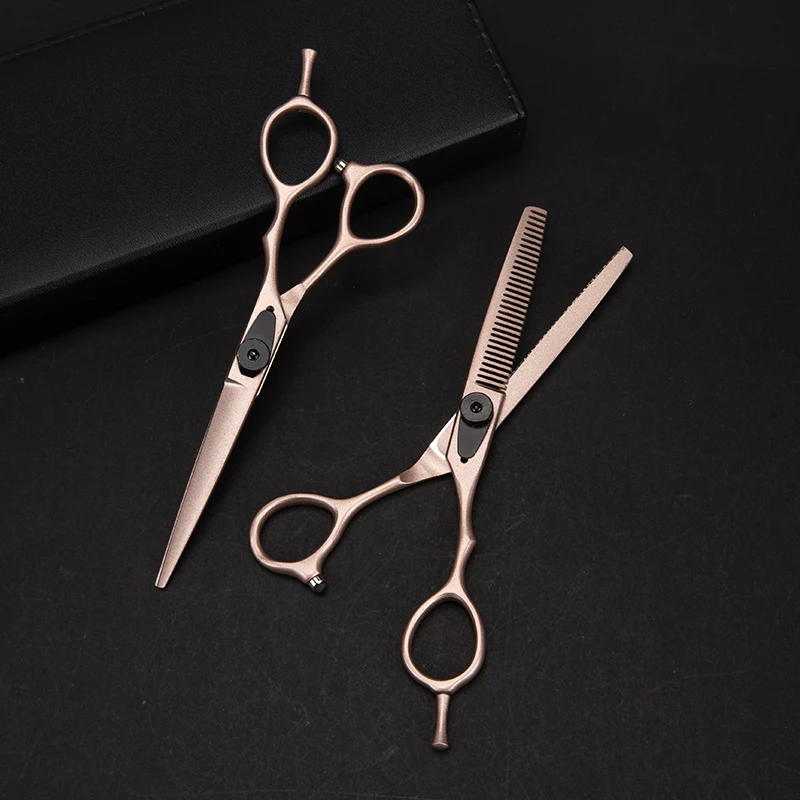 Professional salon hair stylist Stainless Steel Shears Hairdressing cutting Steel Hair Cutting Shears scissors japan steel