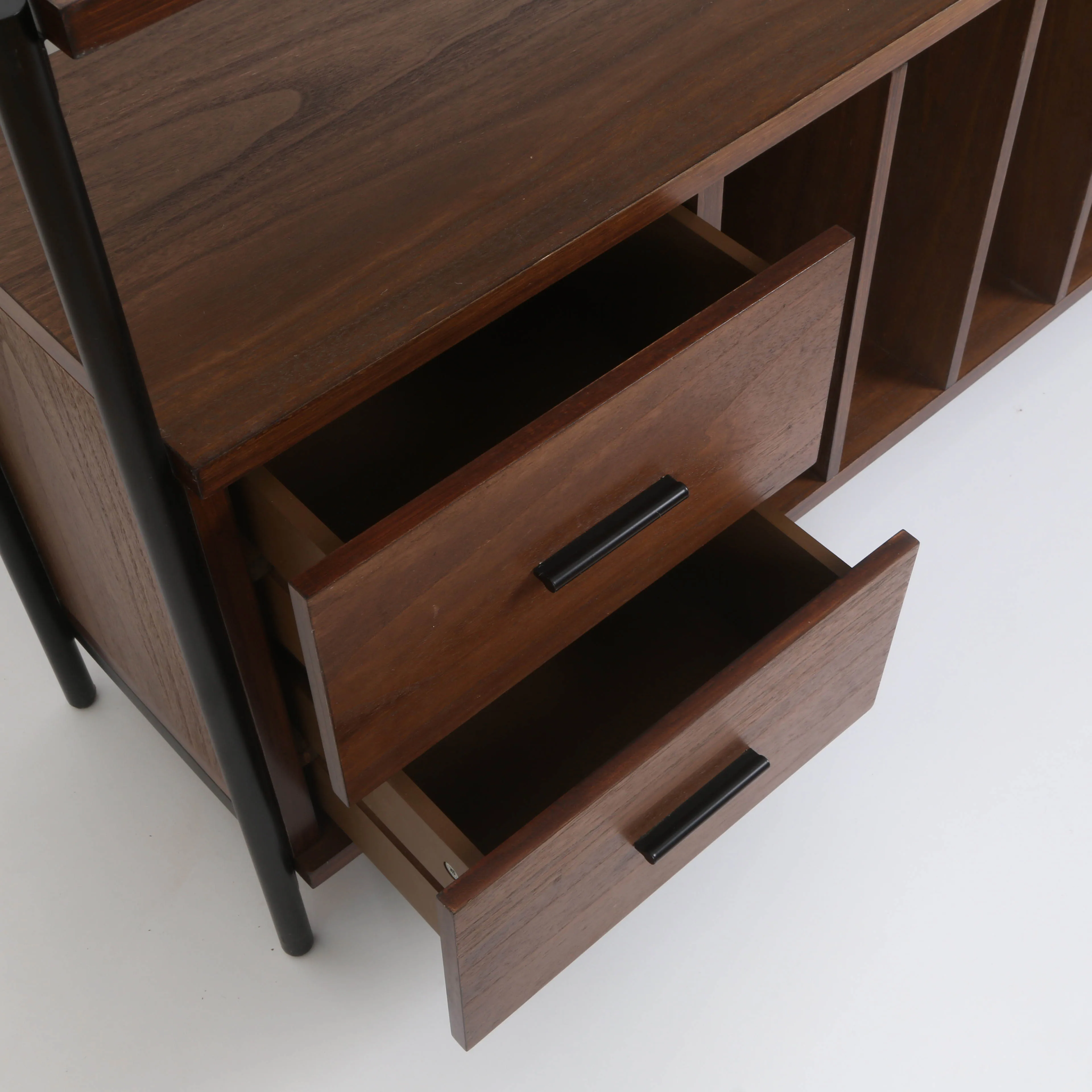 Open Storage Side Table With Drawer Bedroom Office Storage sideboard cabinet