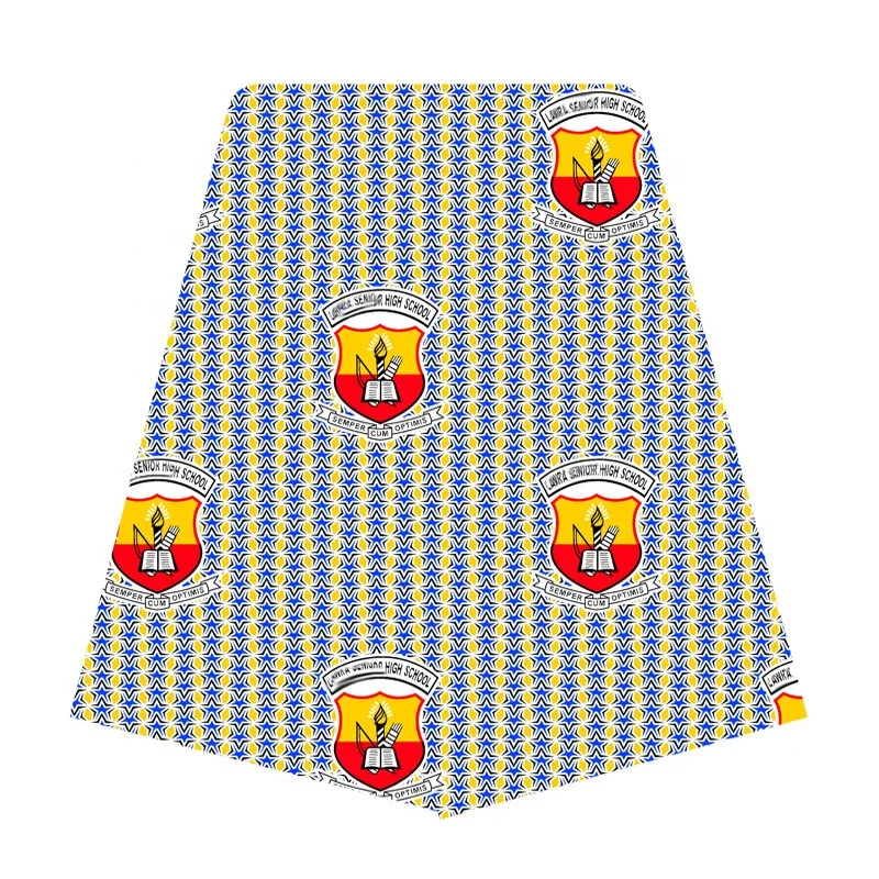 Africa President Election Customized Prints African Wax Fabric 100% Cotton