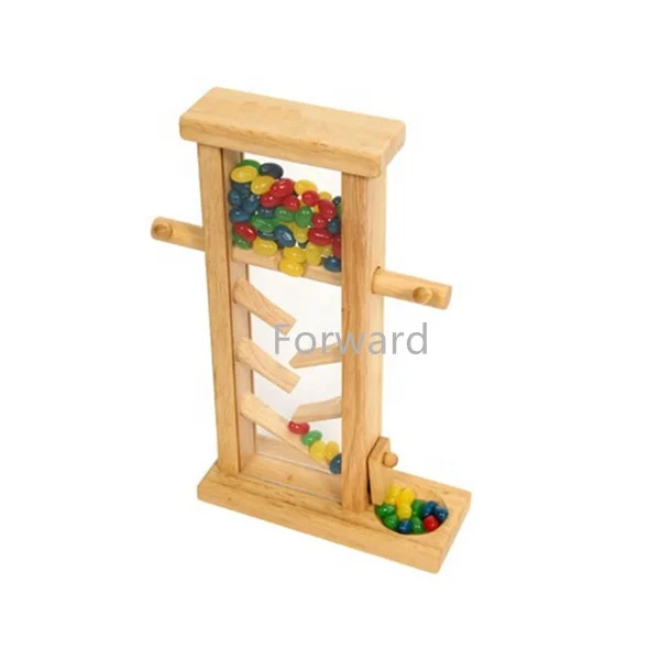 Cereal Beautiful Kitchen Stylish Simple And Elegant Storage Wooden Candy Dispenser For Children