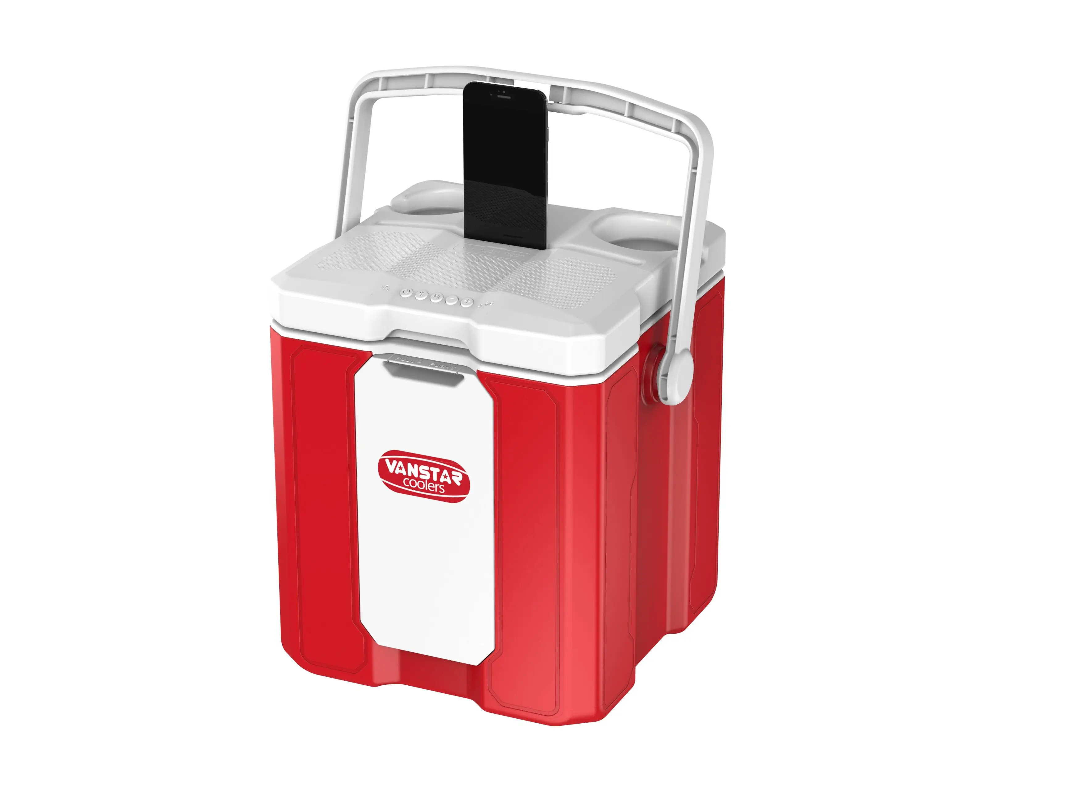 
Portable icebox fashionable Outdoor picnic 12L Beer Can Drinking Cooler Box with speaker and battery 