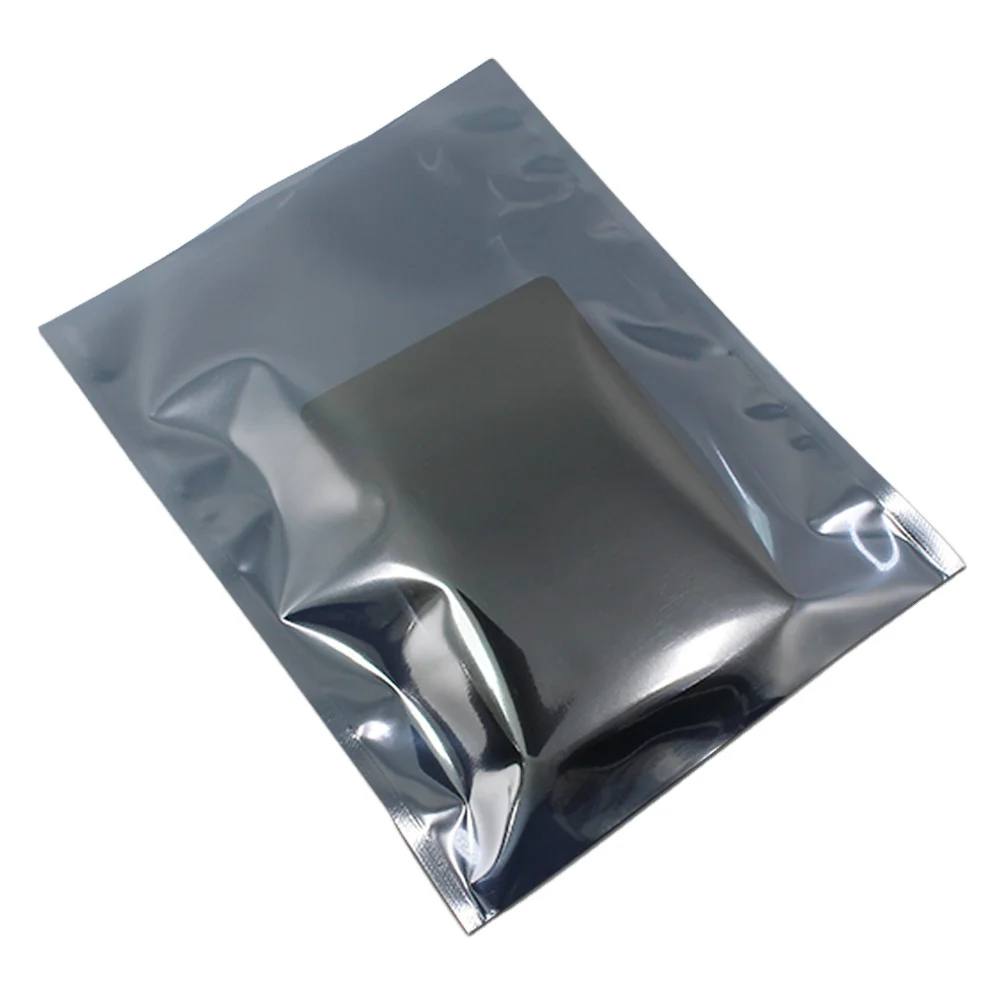 Hot selling esd storage vacuum plastic metallic shielding antistatic bag motherboard