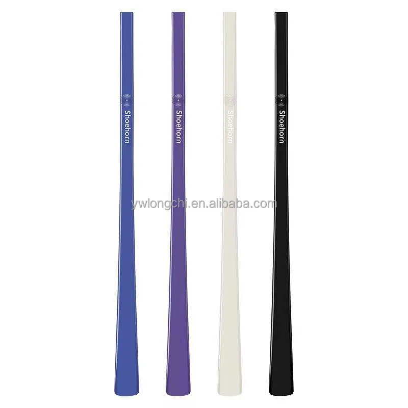 2023 Newest Household Shoe Rack Organizer Lazy Shoe Lifter Custom Logo Plastic Shoehorn Long to Hanging