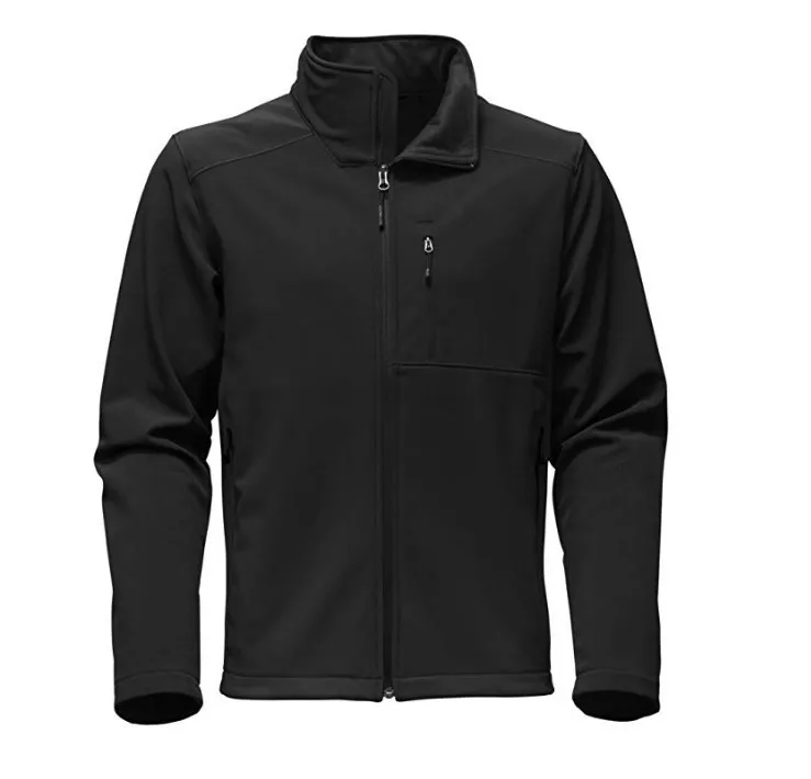 Wholesale mens windproof waterproof breathable fleece liner plain coat outdoor softshell jacket soft shell jacket