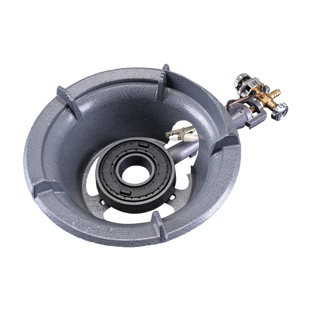 Wholesale High Pressure Single Ring lpg Commercial Cast Iron Gas Wok Stove burner