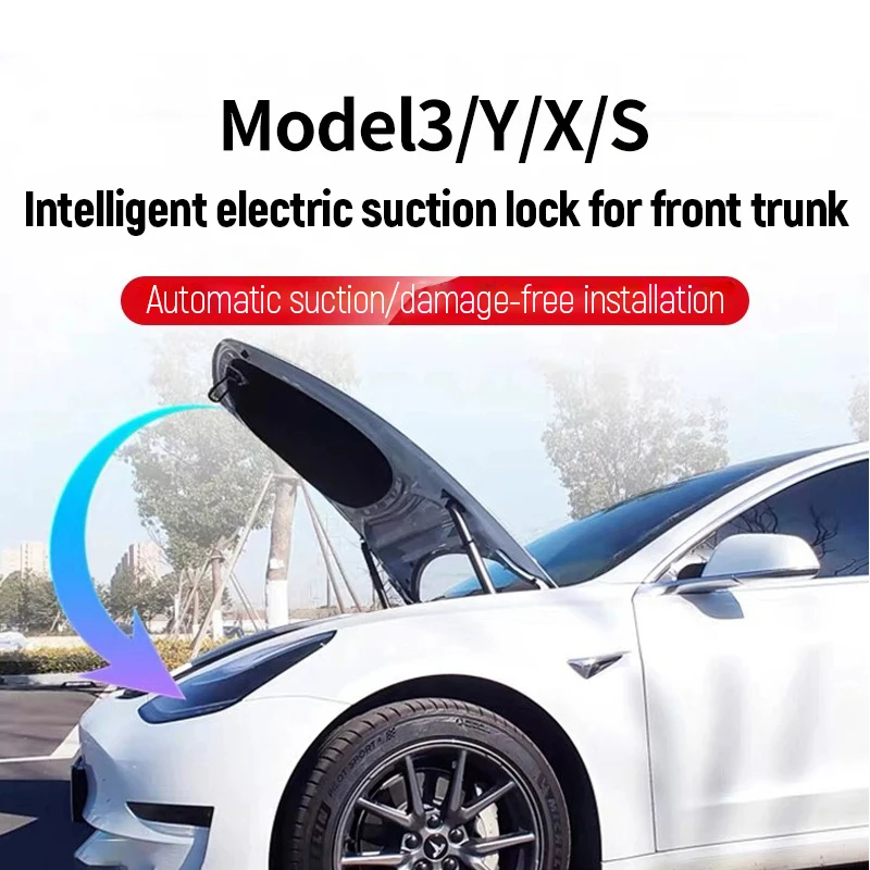 ming AO 2021+Model 3/Y/S/X/3 Highland Silent Front Trunk Electric Suction Lock
